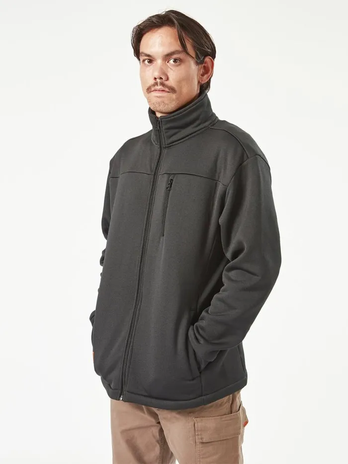 Volcom Workwear Bonded Fleece 8211 Black Mens Volcom Hoodies and Sweatshirts