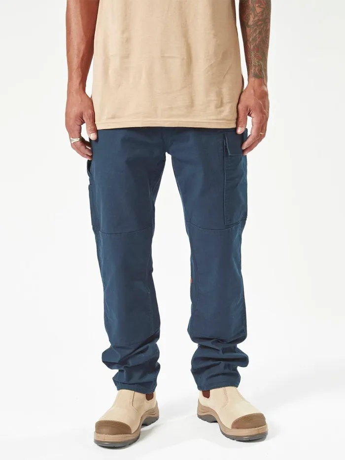 Volcom Workwear Caliper Work Pants 8211 Navy Mens Volcom Pants