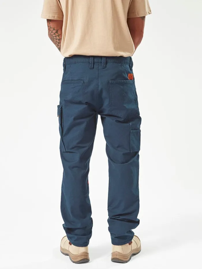 Volcom Workwear Caliper Work Pants 8211 Navy Mens Volcom Pants