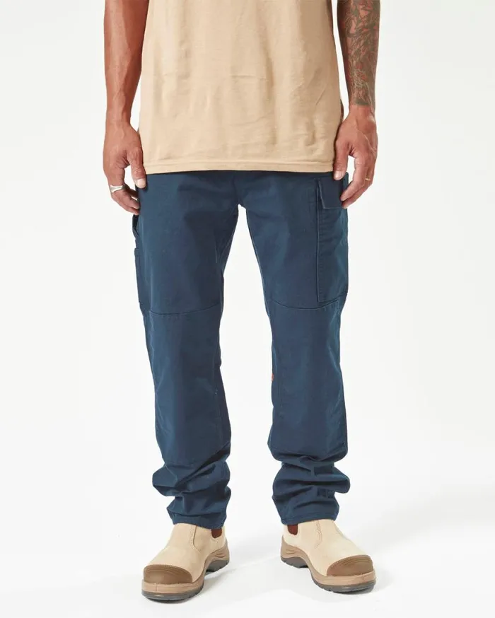 Volcom Workwear Caliper Work Pants 8211 Navy Mens Volcom Pants