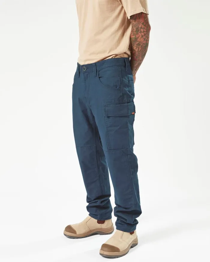 Volcom Workwear Caliper Work Pants 8211 Navy Mens Volcom Pants