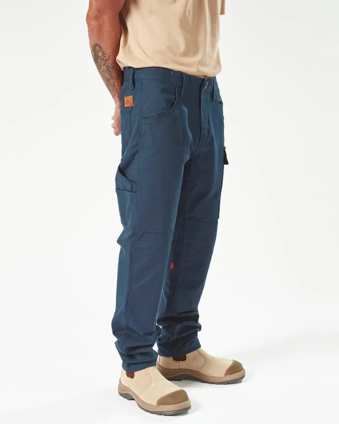 Volcom Workwear Caliper Work Pants 8211 Navy Mens Volcom Pants