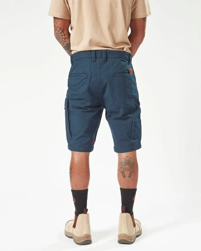 Volcom Workwear Caliper Work Shorts 8211 Navy Mens Volcom Shorts