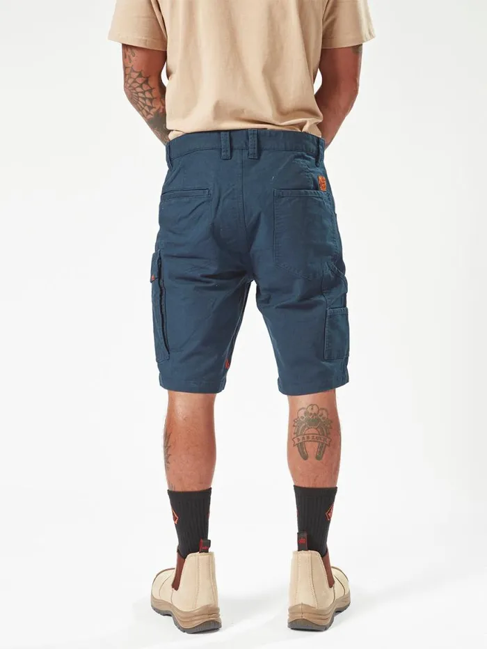 Volcom Workwear Caliper Work Shorts 8211 Navy Mens Volcom Shorts