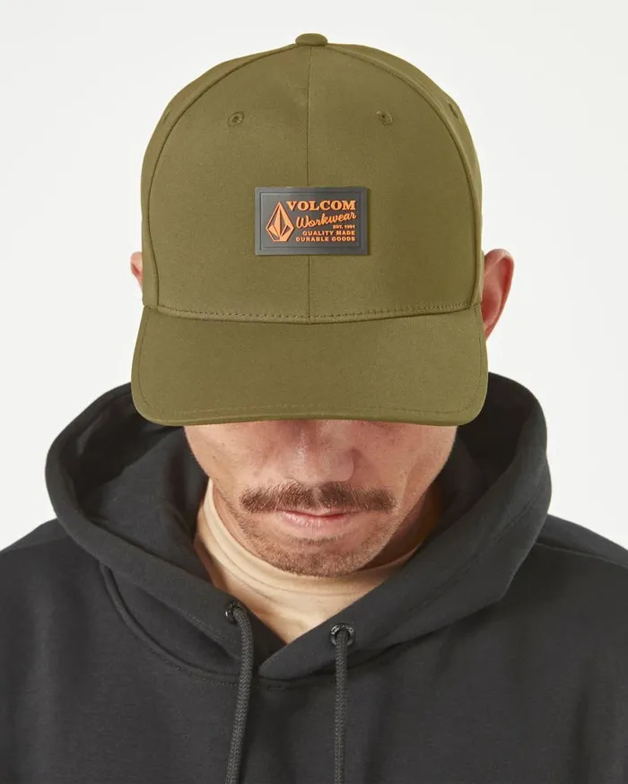 Volcom Workwear Hat 8211 Olive Mens Volcom Hats and Beanies