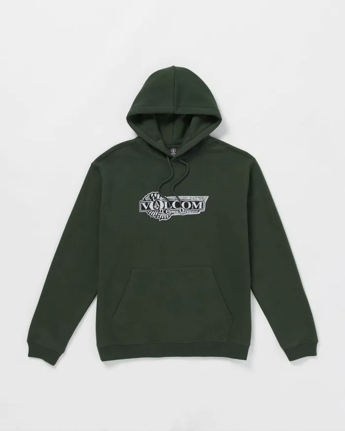Volstoned Pullover Hoodie 8211 Dark Forest Mens Volcom Hoodies and Sweatshirts Volstoned Pullover Hoodie 8211 Dark Forest Mens Volcom Hoodies and Sweatshirts