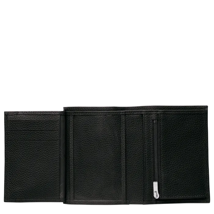 Wallets Le Foulonn Wallet Black 8211 Longchamp MenWomen