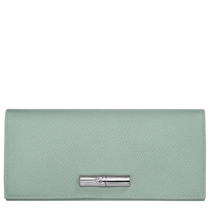 Wallets Longchamp Women Le Roseau Flap wallet CeladonCeladonCeladon