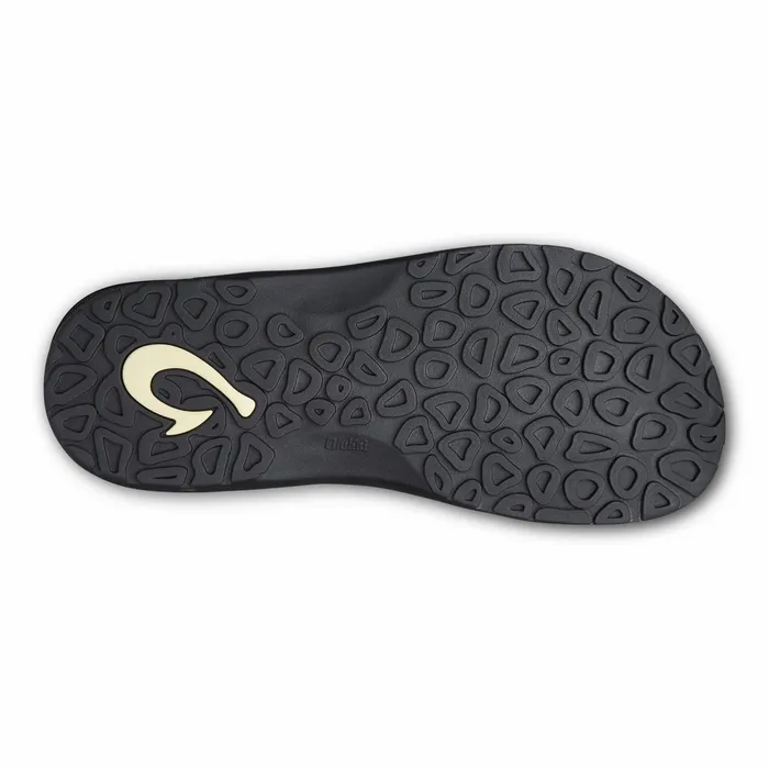 WaterFriendly Men Olukai Ohana Best Selling Beach Sandals 8211 Black