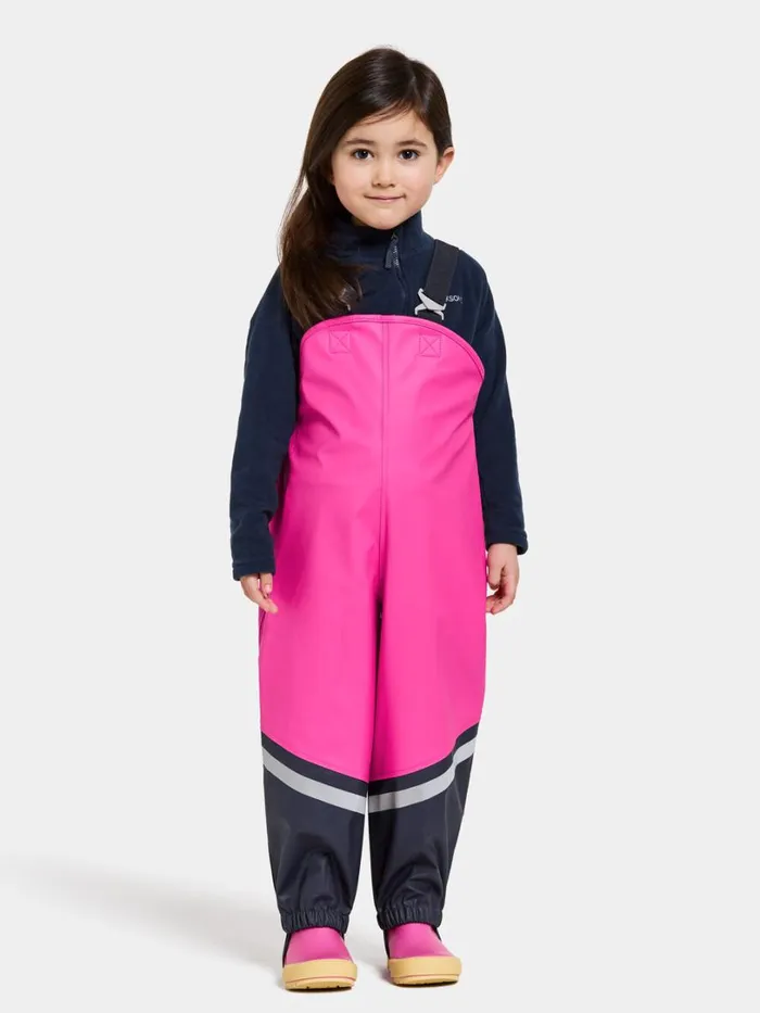 Waterman Kid039s Set Classic Plastic Pink Kids Didriksons Unlined Rain Set