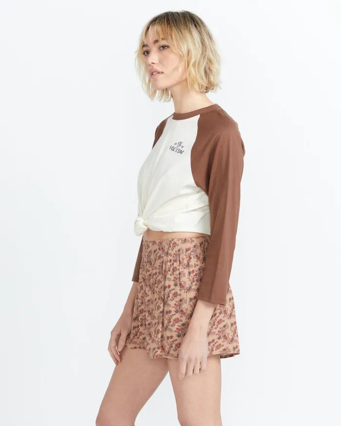Waverly Woman Shorts 8211 Rust Womens Volcom Bottoms