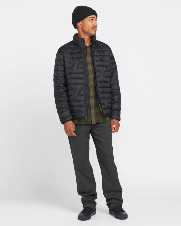 Weestone Puff Jacket 8211 Black Mens Volcom Hiking