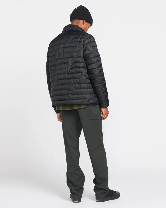 Weestone Puff Jacket 8211 Black Mens Volcom Hiking