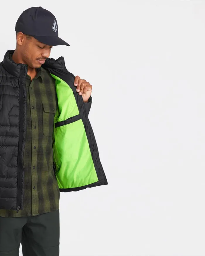 Weestone Puff Jacket 8211 Black Mens Volcom Hiking