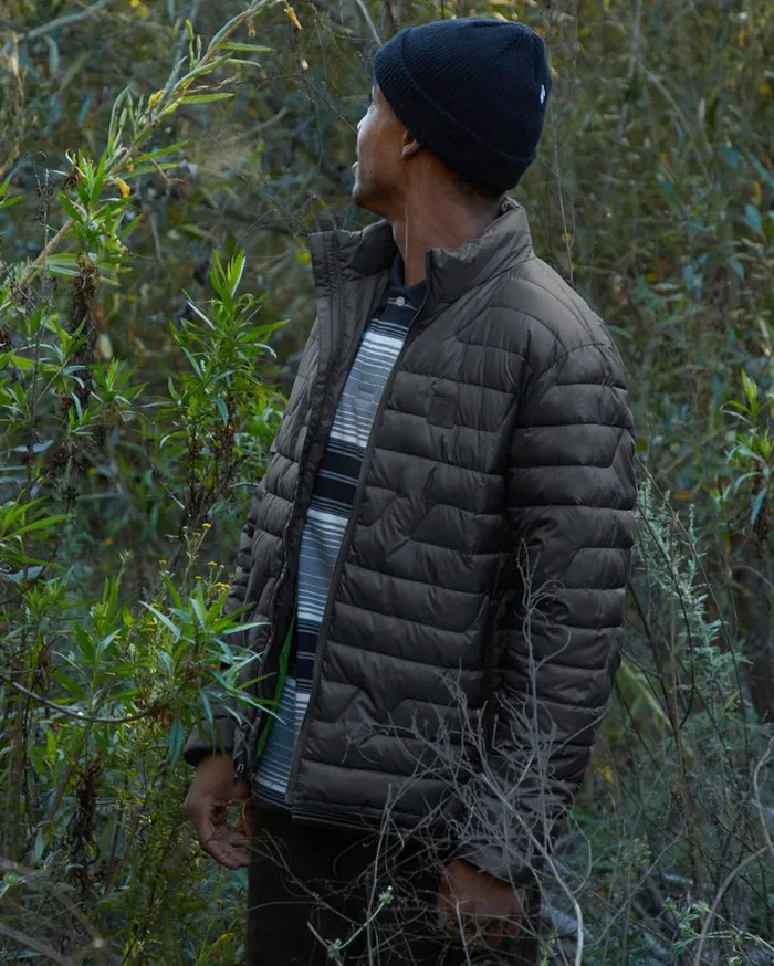 Weestone Puff Jacket 8211 Black Mens Volcom Hiking