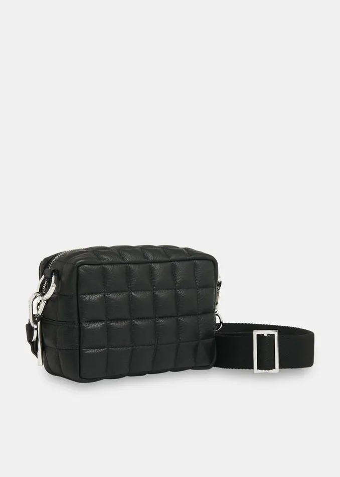 Whistles Bibi Bags Black Quilted Bibi Crossbody Bag 8211 Women