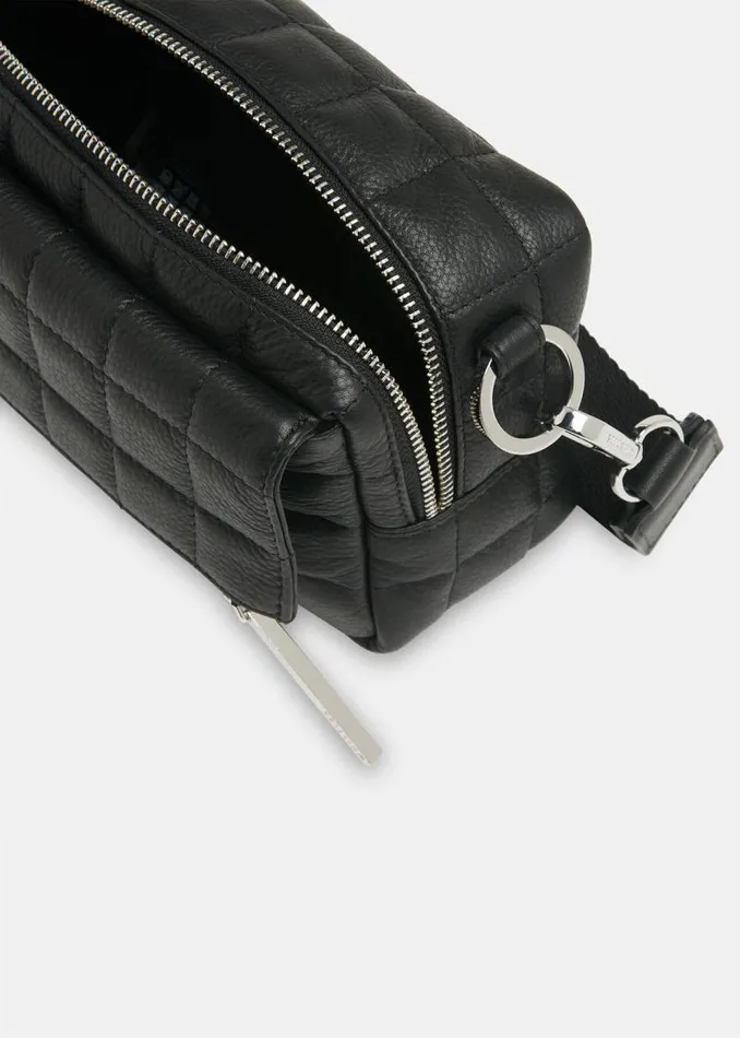 Whistles Bibi Bags Black Quilted Bibi Crossbody Bag 8211 Women
