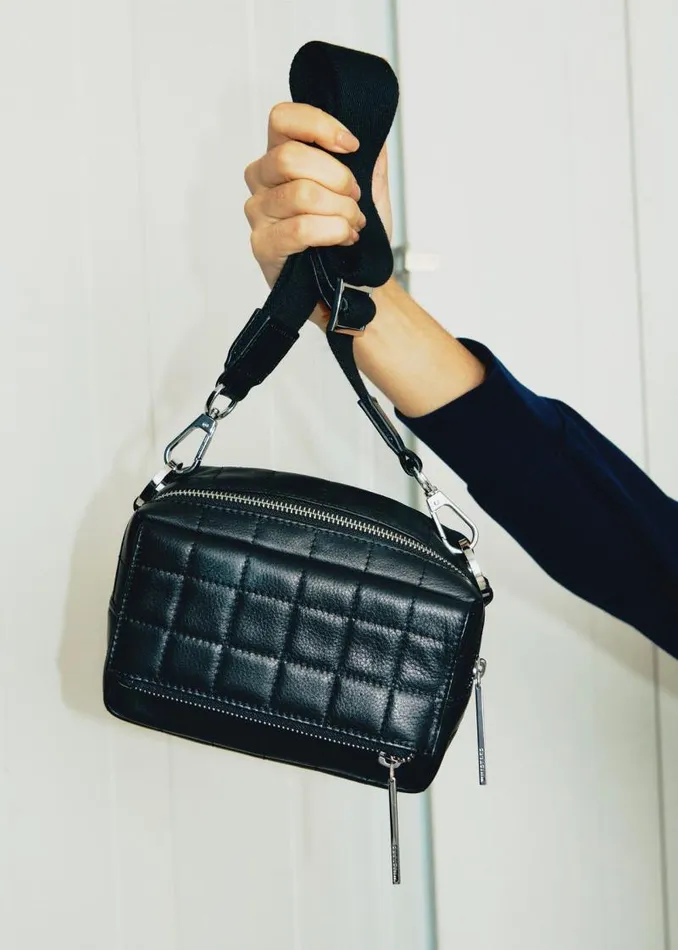 Whistles Bibi Bags Black Quilted Bibi Crossbody Bag 8211 Women
