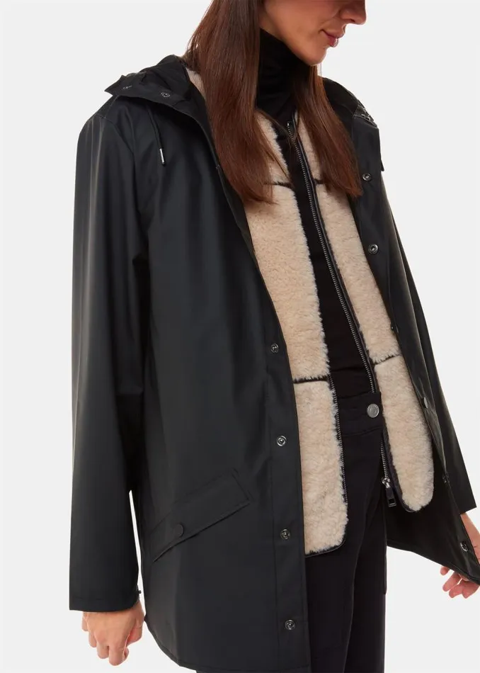 Whistles Coats and Jackets Black Rains Jacket 8211 Women