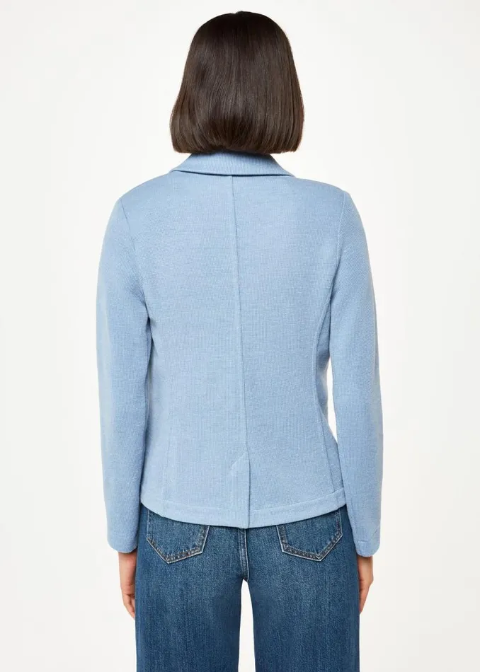 Whistles Coats and Jackets Blue Slim Jersey Jacket 8211 Women