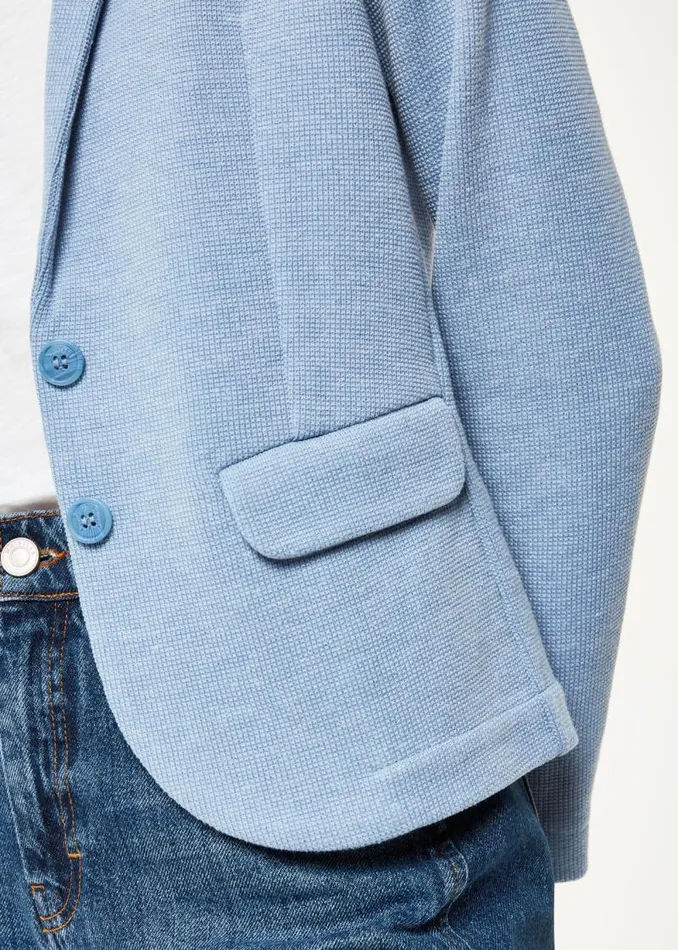 Whistles Coats and Jackets Blue Slim Jersey Jacket 8211 Women