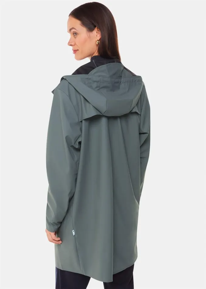 Whistles Coats and Jackets Dark Grey Rains Long Jacket 8211 Women