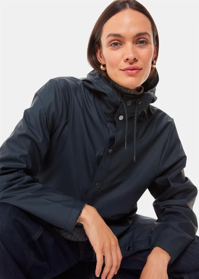 Whistles Coats and Jackets Navy Rains Long Jacket 8211 Women
