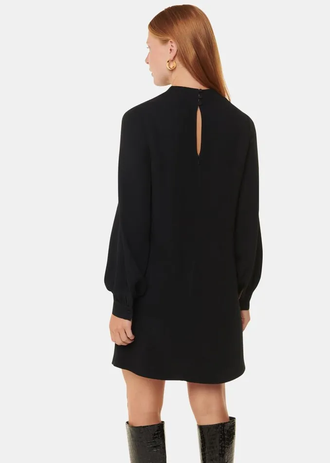 Whistles Dresses Black Cleo Shift Dress 8211 Women