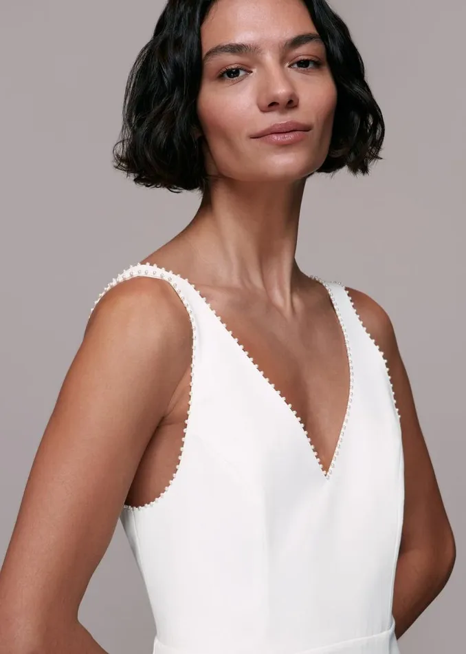Whistles Dresses Ivory Billie Wedding Dress 8211 Women