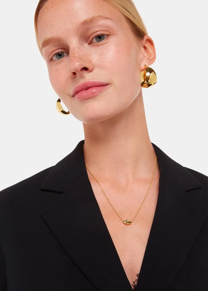 Whistles Jewelry Gold Bead Pendant Necklace 8211 Women