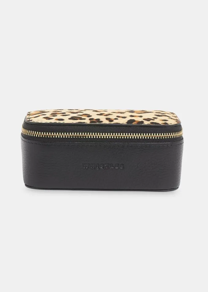 Whistles Jewelry Leopard Print Neve Jewellery Box 8211 Women