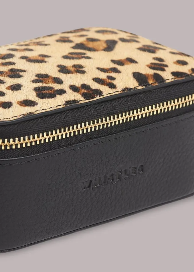 Whistles Jewelry Leopard Print Neve Jewellery Box 8211 Women