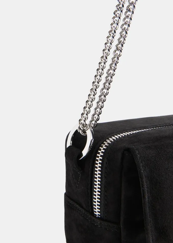 Whistles Leather Black Bibi Suede Mini Bag 8211 Women