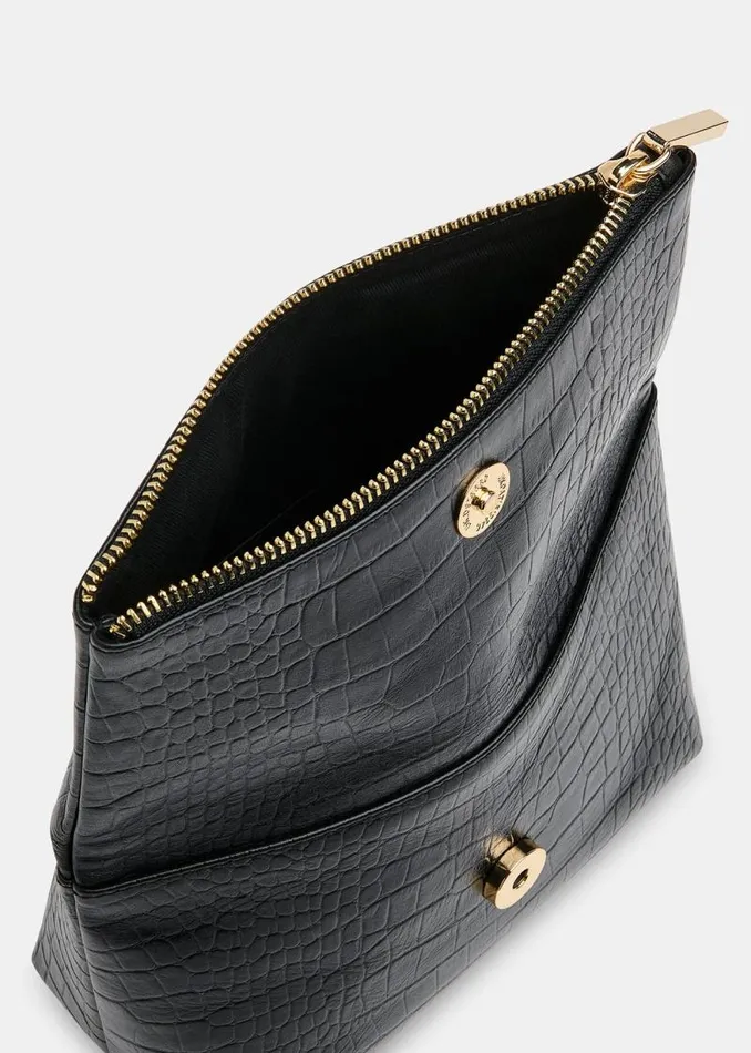 Whistles Leather Black Cecilia Make Up Bag 8211 Women