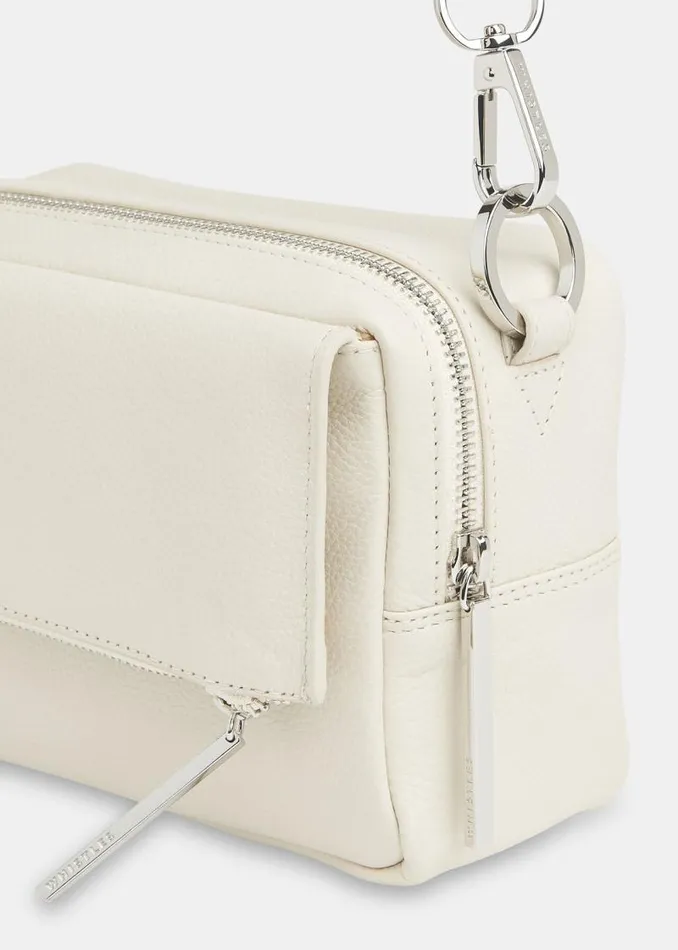 Whistles Leather White Bibi Crossbody Bag 8211 Women