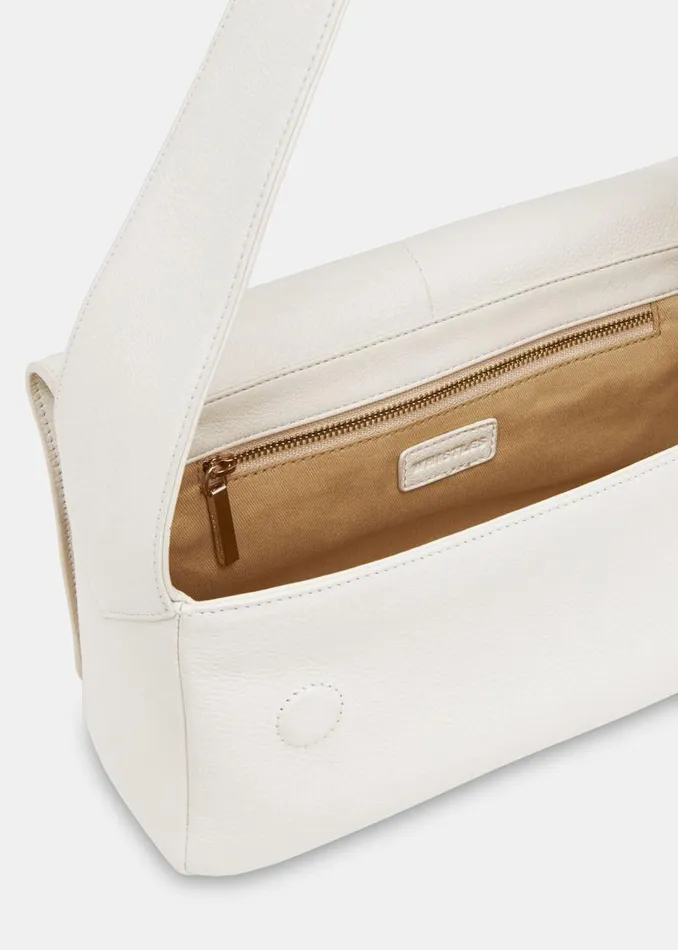 Whistles Leather White Bibi Shoulder Bag 8211 Women