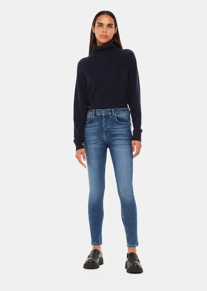 Whistles Pants Denim Stretch Sculpted Skinny Jean 8211 Women