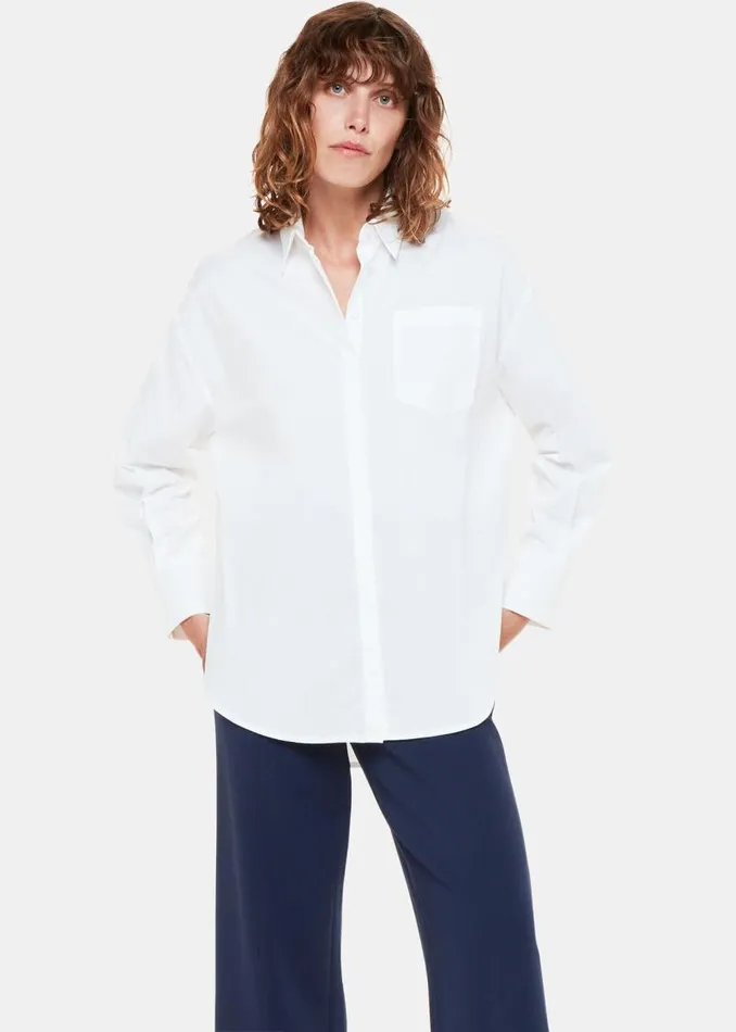 Whistles Pants Navy Camilla Wide Leg Pants 8211 Women