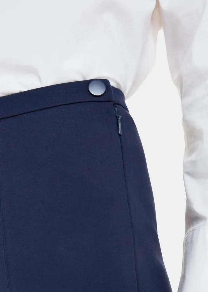 Whistles Pants Navy Camilla Wide Leg Pants 8211 Women