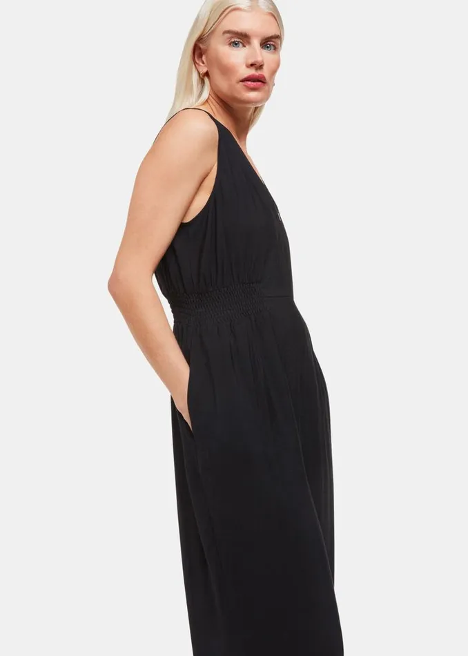 Whistles Petite Dresses and Jumpsuits Black Petite Remmie Jumpsuit 8211 Women