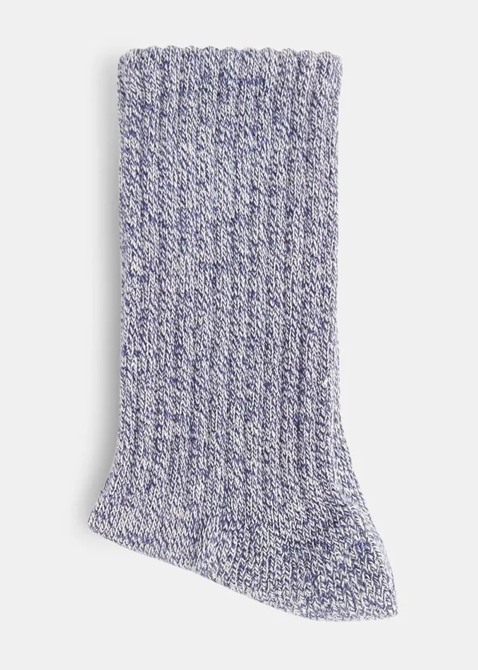 Whistles Socks and Pantyhose Navy Chunky Marl Socks 8211 Women