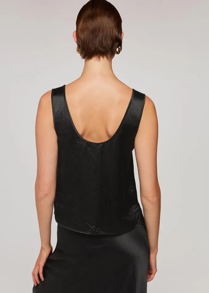 Whistles Tops Black Ella Cami Top 8211 Women