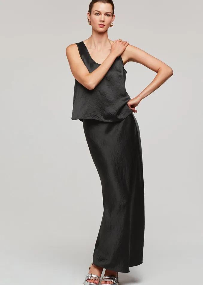 Whistles Tops Black Ella Cami Top 8211 Women