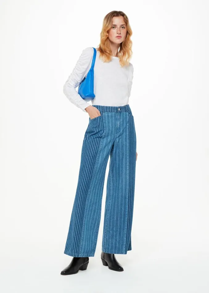 Whistles Tops White Ruched Sleeve Top 8211 Women