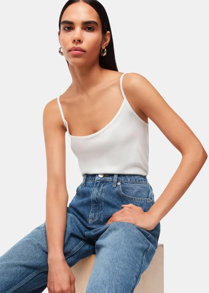 Whistles Tops White Ultimate Cami Top 8211 Women