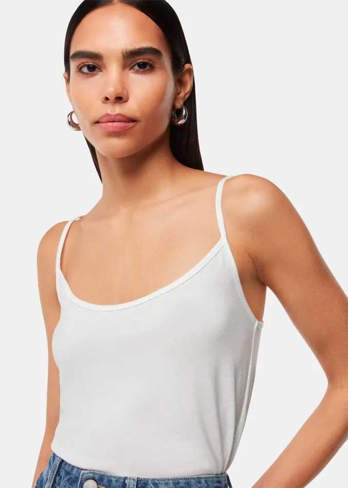 Whistles Tops White Ultimate Cami Top 8211 Women
