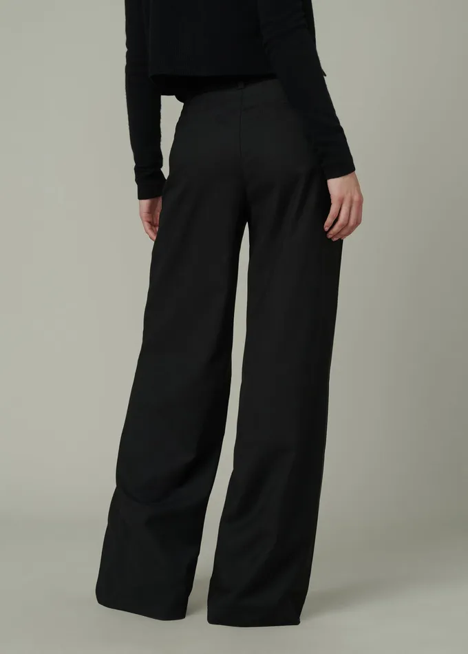 Wide Leg Joe8217s Jeans Women THE BRODY TROUSER Black