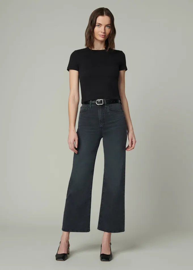Wide Leg Joe8217s Jeans Women THE MIA Black Cat