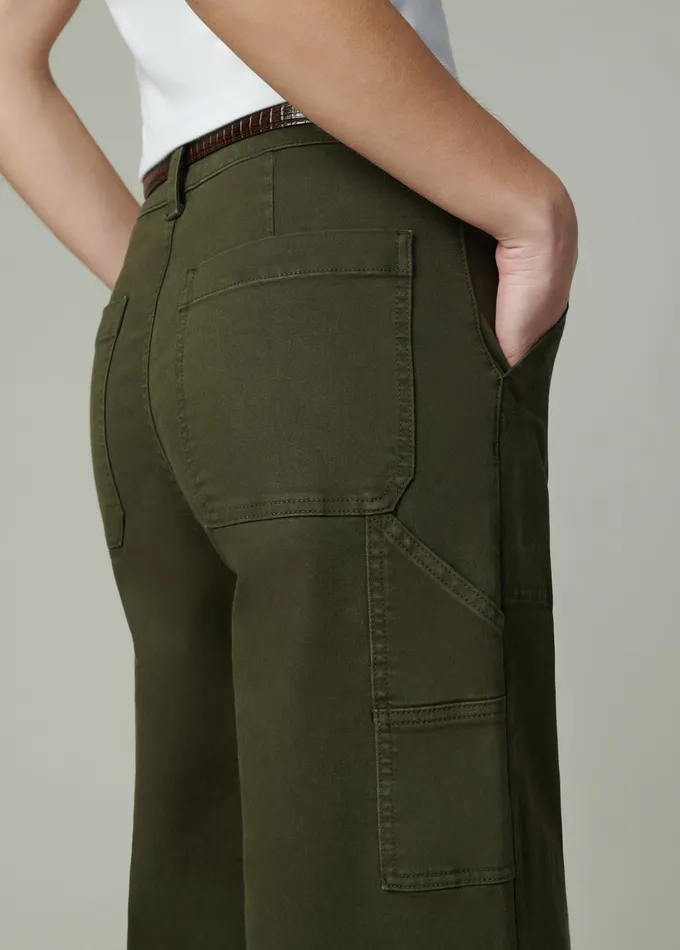 Wide Leg Women THE CHLOE UTILITY WIDE LEG Forest Night Joe8217s Jeans