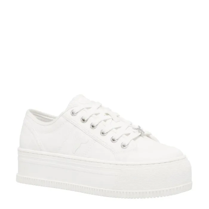 Windsor Smith Platform Sneakers Women DEALBREAKER WHITE CANVAS SNEAKERS Windsor Smith Platform Sneakers Women DEALBREAKER WHITE CANVAS SNEAKERS